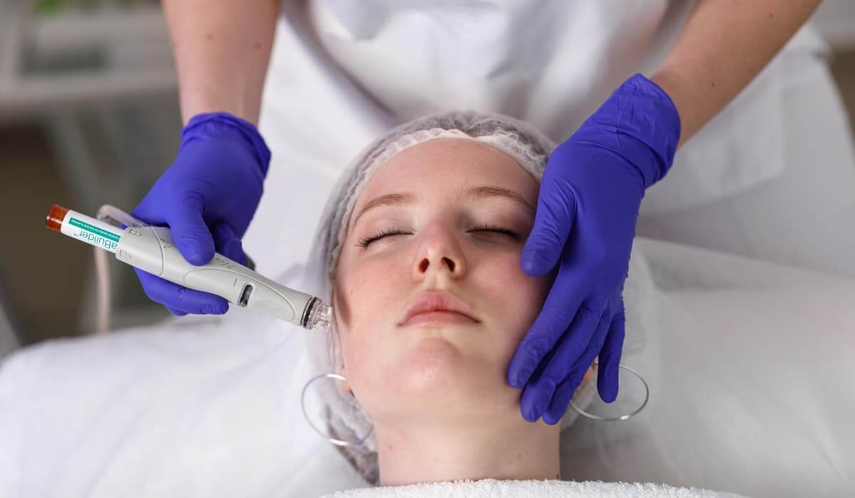 Вакуумна чистка обличчя (HydraFacial)